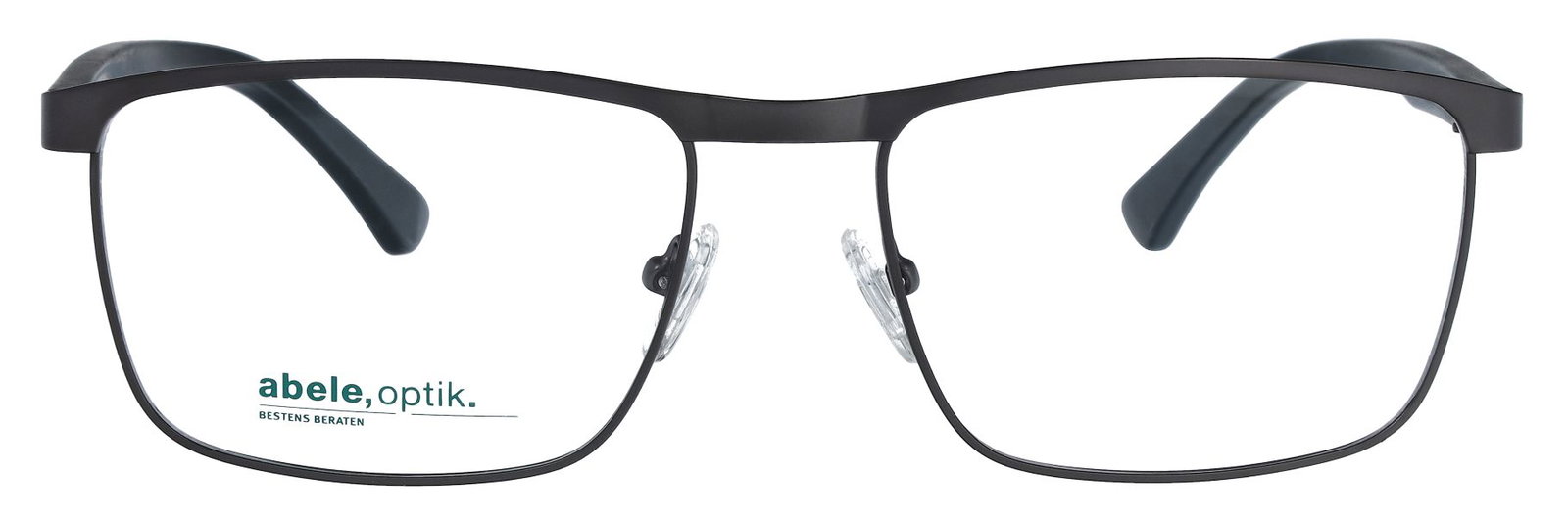 zu sehen ist die Korrektionsbrille 152821 von Abele Optik in der Farbe Schwarz.